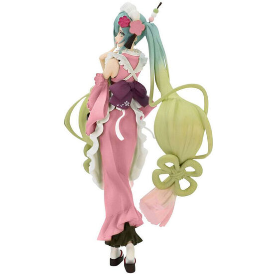 FIGURA HATSUNE MIKU MATCHA GREEN TEA PARFAIT ANOTHER EXCEED CREATIVE HATSUNE MIKU 20CM image 1