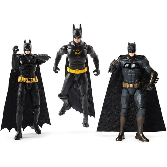 BLISTER 3 FIGURAS BATMAN DC COMICS SURTIDO 30CM image 2