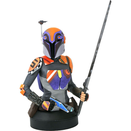 BUSTO SABINE WREN STAR WARS REBELS 15CM image 0