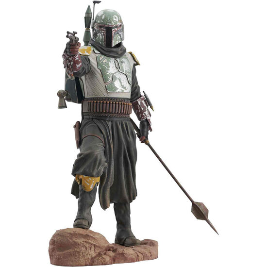 FIGURA BOBA FETT THE MANDALORIAN MILESTONES STAR WARS 30CM image 0