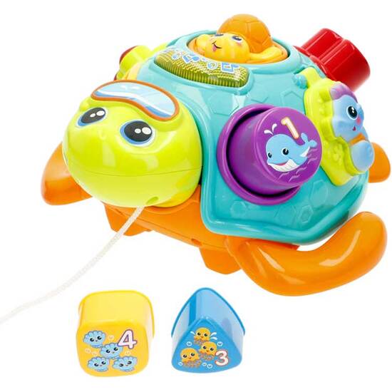 TORTUGA MUSICAL ARRASTRE C/LUZ image 0