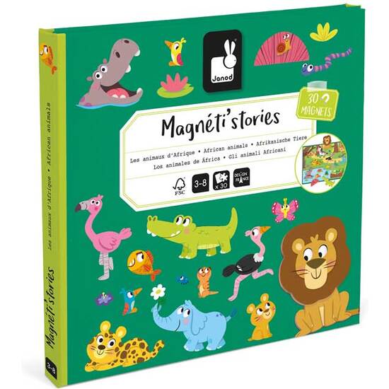 MAGNETISTORIES ANIMALES DE AFRICA image 0