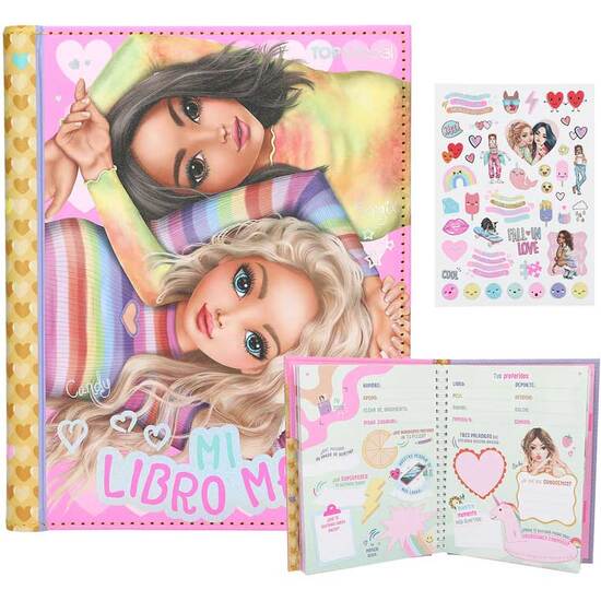 LIBRO DE MEJORES AMIGAS TOP MODEL image 0