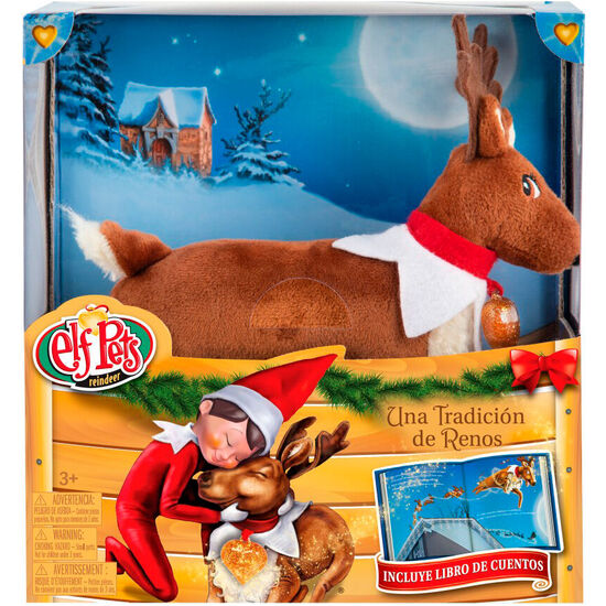 SET CUENTO + PELUCHE RENO ELF PETS ESPAÑOL image 2