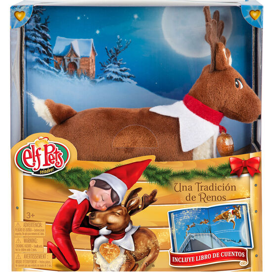 SET CUENTO + PELUCHE RENO ELF PETS ESPAÑOL image 4