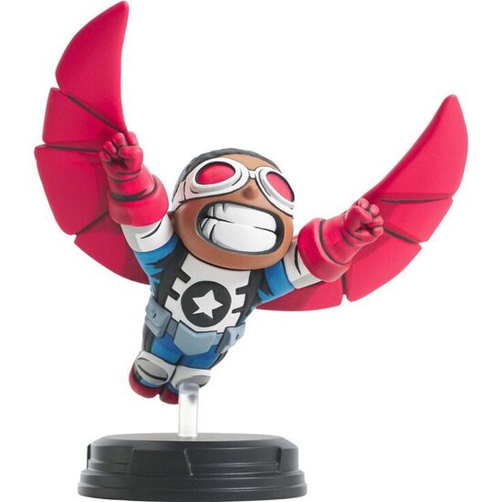FIGURA FALCON LOS VENGADORES AVENGERS MARVEL ANIMATED 13CM image 0