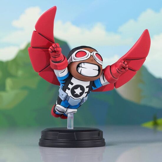 FIGURA FALCON LOS VENGADORES AVENGERS MARVEL ANIMATED 13CM image 1
