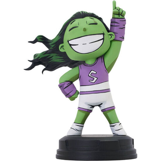 FIGURA SHE HULK ANIMATED STYLE MARVEL 13CM image 0