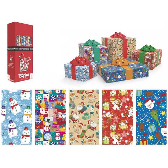 ROLLO PAPEL REGALO NAVIDAD 70X200CM image 0