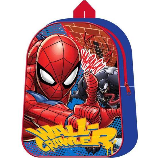 MOCHILA INFANTIL SPIDERMAN 25CM. image 0