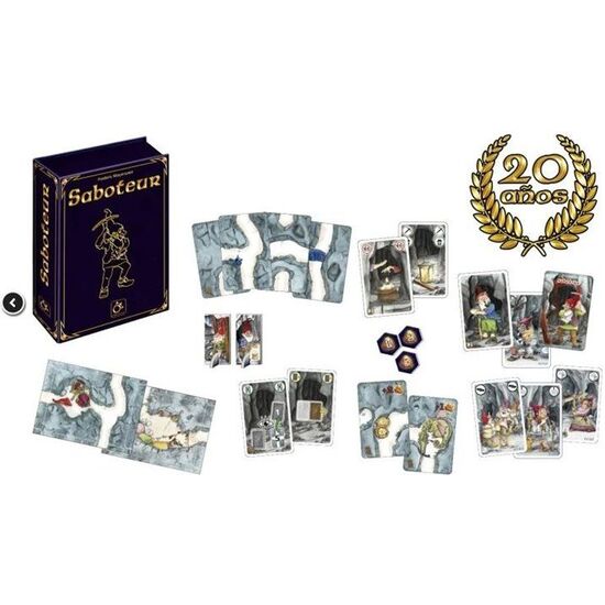 JUEGO SABOTEUR 20 ANIVERSARIO image 1