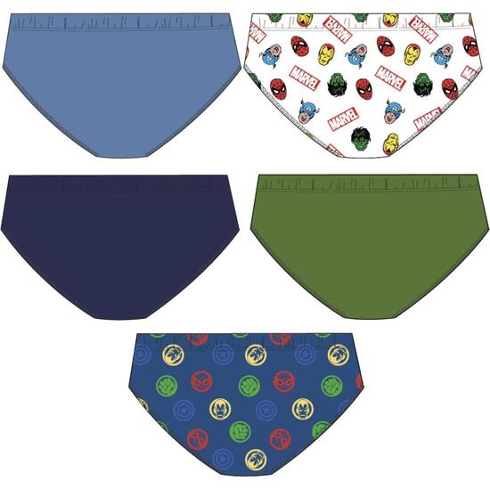PACK CALZONCILLOS SINGLE JERSEY 5 PIEZAS MARVEL image 1