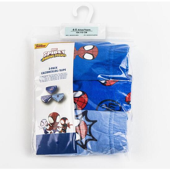 PACK CALZONCILLOS SINGLE JERSEY 3 PIEZAS SPIDEY image 2