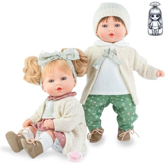 MUÑECO PETITE WINTER NIÑO 40CM image 1