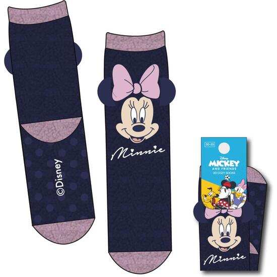 CALCETIN ANTIDESLIZANTE 3D MINNIE image 0