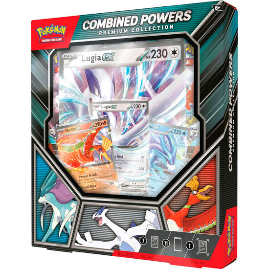 BLISTER CARTAS COLECCIONABLES COMBINED POWERS PREMIUM POKEMON INGLES image 0