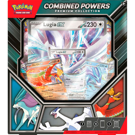 BLISTER CARTAS COLECCIONABLES COMBINED POWERS PREMIUM POKEMON INGLES image 2