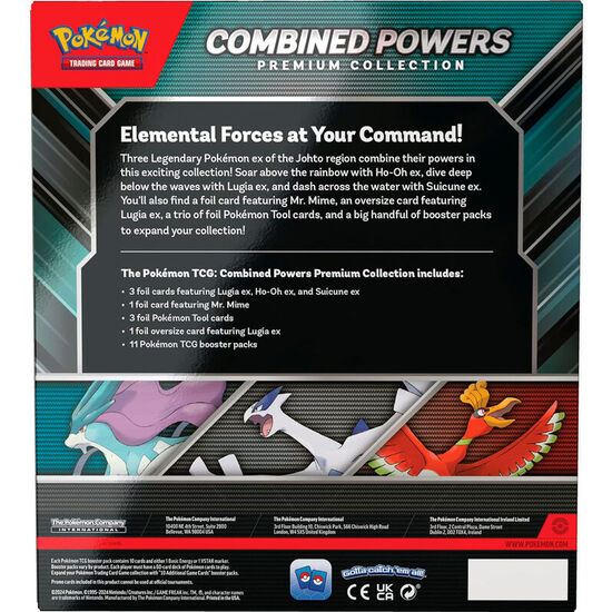 BLISTER CARTAS COLECCIONABLES COMBINED POWERS PREMIUM POKEMON INGLES image 3