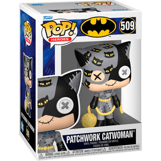 FIGURA POP DC COMICS PATCHWORK CATWOMAN image 0