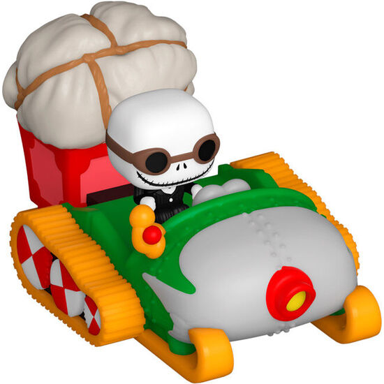 FIGURA BITTY POP RIDE DISNEY PESADILLA ANTES DE NAVIDAD JACK SKELLINGTON WITH SNOWMOBILE image 1