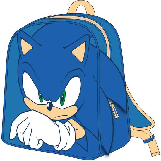 MOCHILA INFANTIL 3D APLICACIONES SONIC image 0