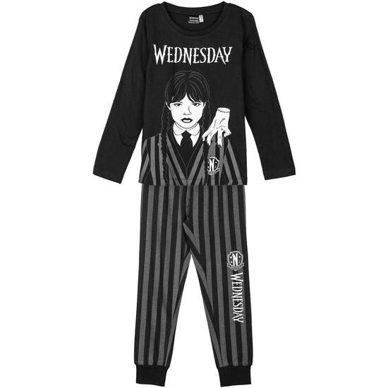 PIJAMA LARGO SINGLE JERSEY WEDNESDAY image 0
