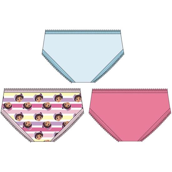 PACK BRAGUITAS SINGLE JERSEY 3 PIEZAS GABBY´S DOLLHOUSE image 1