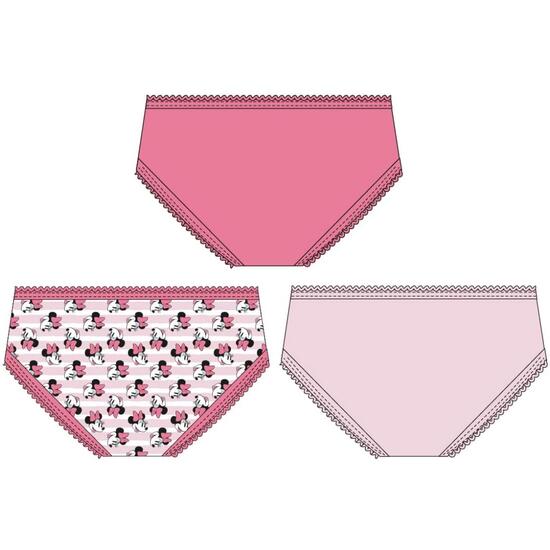 PACK BRAGUITAS SINGLE JERSEY 3 PIEZAS MINNIE image 1