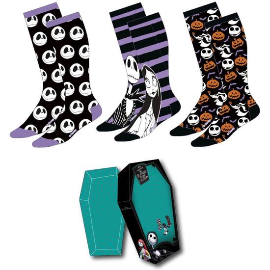 PACK CALCETINES 3 PIEZAS NIGHTMARE BEFORE CHRISTMAS image 0