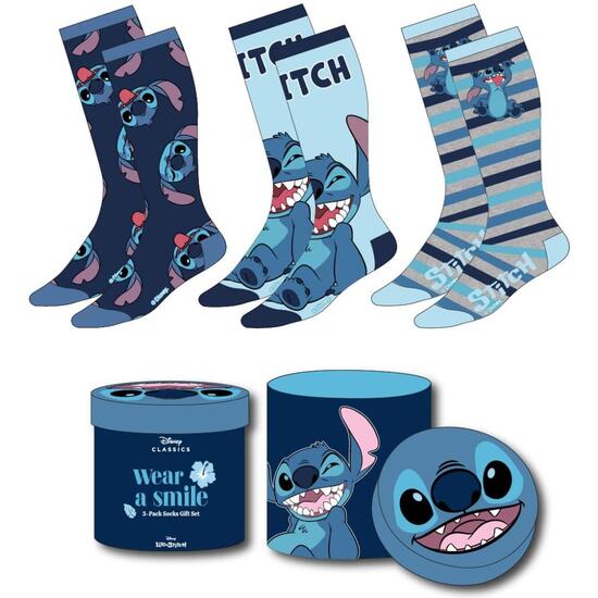 PACK CALCETINES 3 PIEZAS STITCH image 0