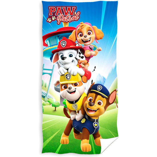 TOALLA PATRULLA CANINA PAW PATROL MICROFIBRA image 0