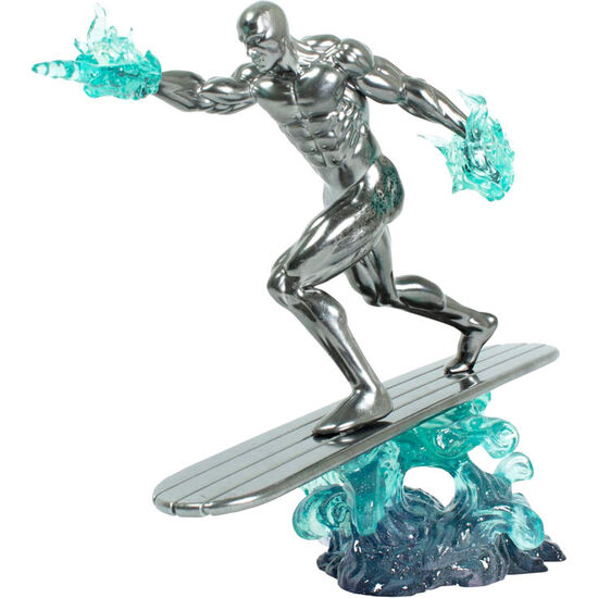 FIGURA SILVER SURFER MARVEL COMIC 25CM image 0