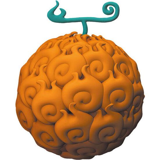 FIGURA HUCHA FLAME-FLAMEN FRUIT ONE PIECE 8CM image 0