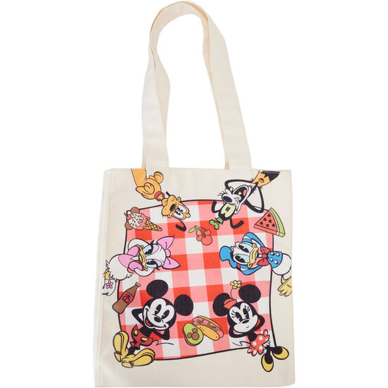 BOLSA SHOPPING PICNIC BLANKET MICKEY &#38; FRIENDS DISNEY LOUNGEFLY image 0