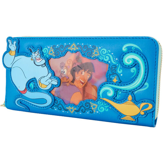 CARTERA LENTICULAR JASMINE ALADDIN DISNEY LOUNGEFLY image 1