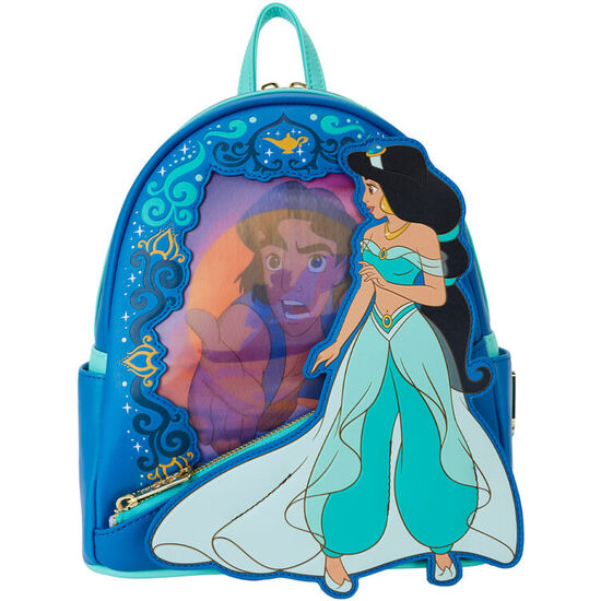 MOCHILA LENTICULAR JASMINE ALADDIN DISNEY LOUNGEFLY 26CM image 0