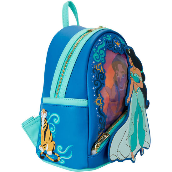 MOCHILA LENTICULAR JASMINE ALADDIN DISNEY LOUNGEFLY 26CM image 2