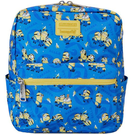 MOCHILA NYLON MINIONS GRU MI VILLANO FAVORITO LOUNGEFLY 24CM image 0