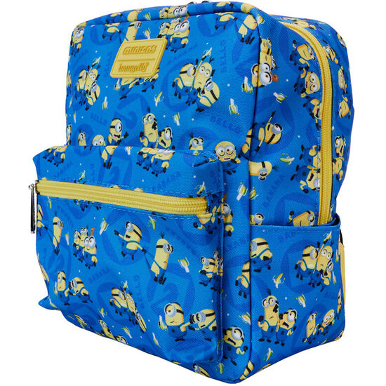 MOCHILA NYLON MINIONS GRU MI VILLANO FAVORITO LOUNGEFLY 24CM image 1
