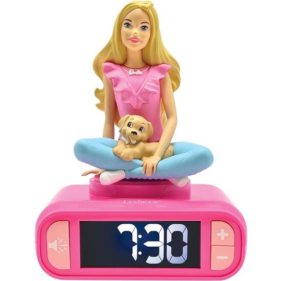 DESPERTADOR DIGITAL BARBIE image 0