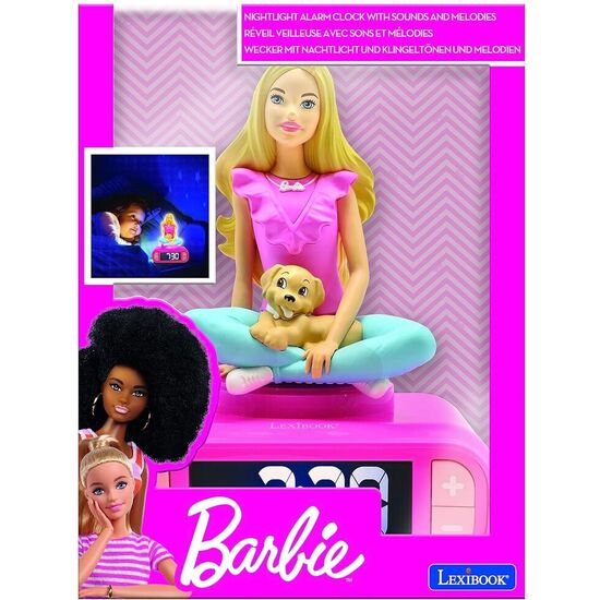 DESPERTADOR DIGITAL BARBIE image 3
