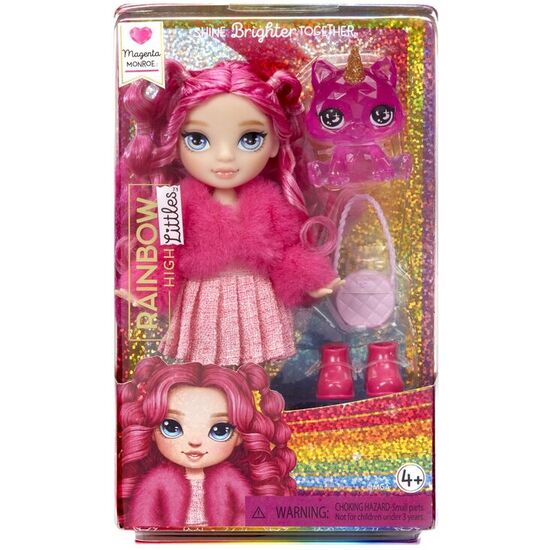 MUÑECA LITTLE FASHION ROSA RAINBOW HIGH image 0