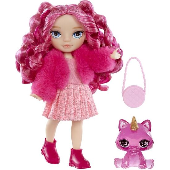 MUÑECA LITTLE FASHION ROSA RAINBOW HIGH image 1