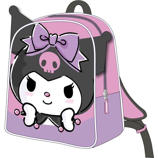 MOCHILA INFANTIL 3D APLICACIONES HELLO KITTY KUROMI image 0