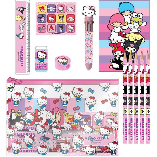 SET PAPELERÍA ESCOLAR EVA HELLO KITTY image 0