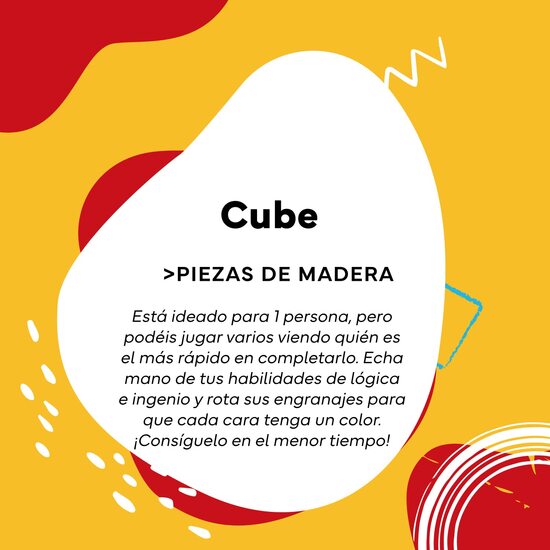 CUBE  10X10 CM. (MADERA FSC) image 3