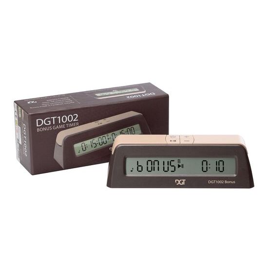 RELOJ AJEDREZ DIGITAL CON BONUS (P.N.) image 0