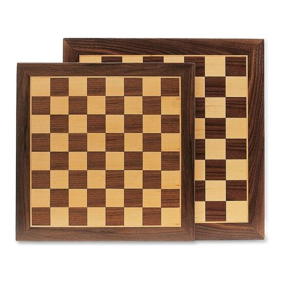 TABLERO AJEDREZ MARQUETERÍA 40X40 CM image 0