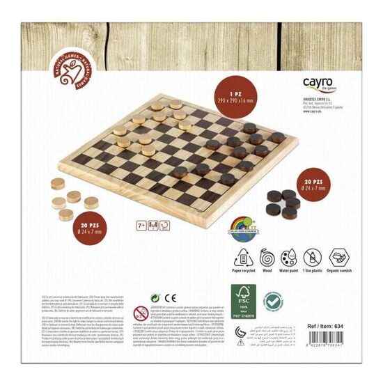 DAMAS 10X10 (MADERA FSC) image 2