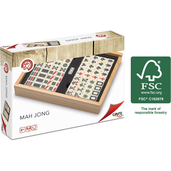 MAH JONG MADERA image 0